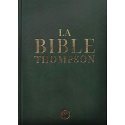 Bible Thompson rigide verte